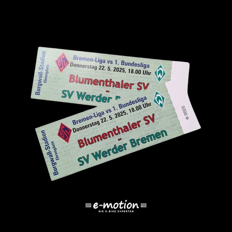 Gewinne 3x2 Karten für SWV gegen Blumenthaler SV