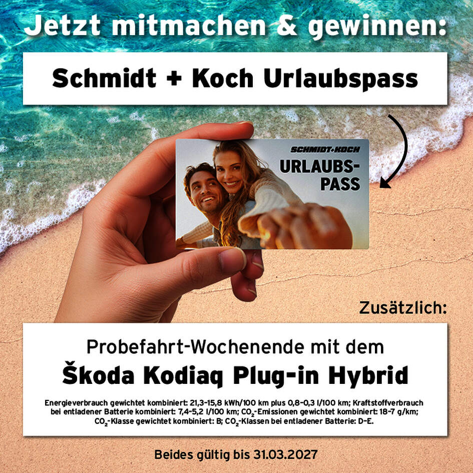 Urlaubspass für zwei Personen bis zum 31.03.2027 