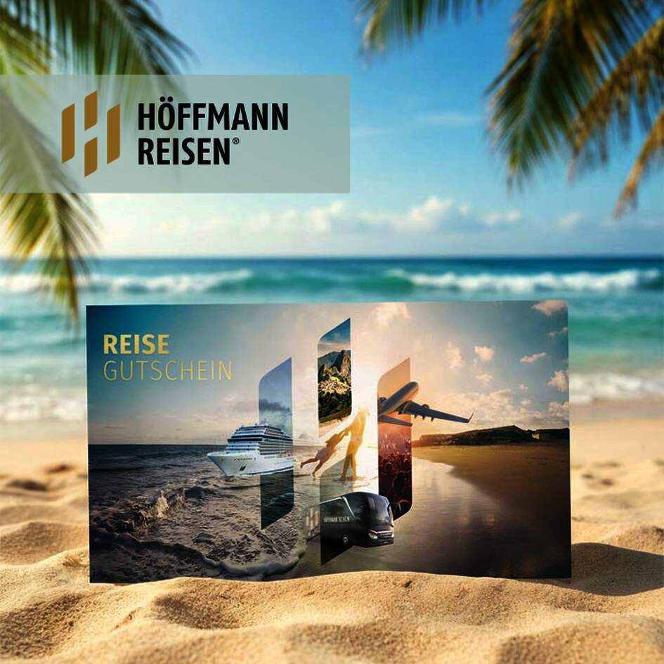 Reisegutschein in Höhe von 250,- Euro!